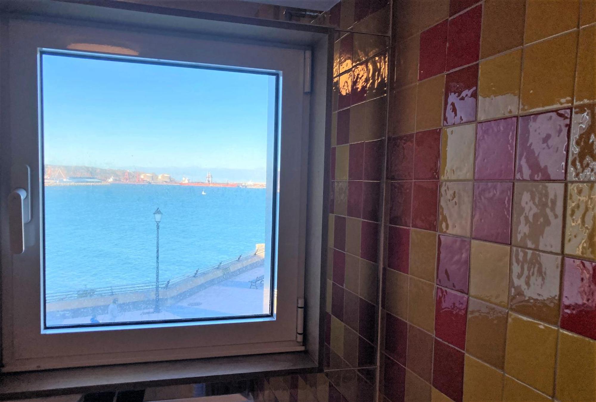Apartamento El Espigon Gijón Dış mekan fotoğraf
