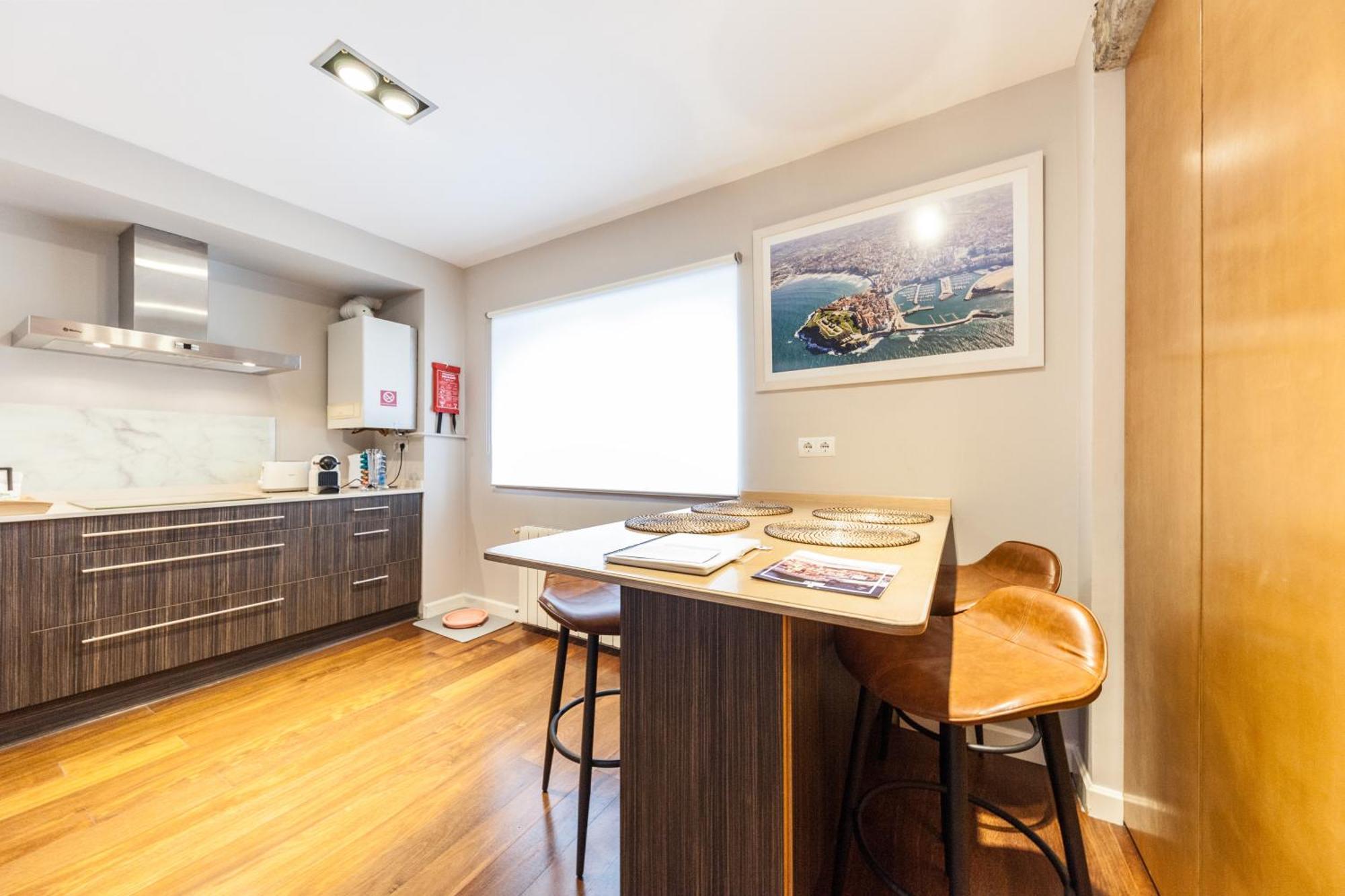 Apartamento El Espigon Gijón Dış mekan fotoğraf