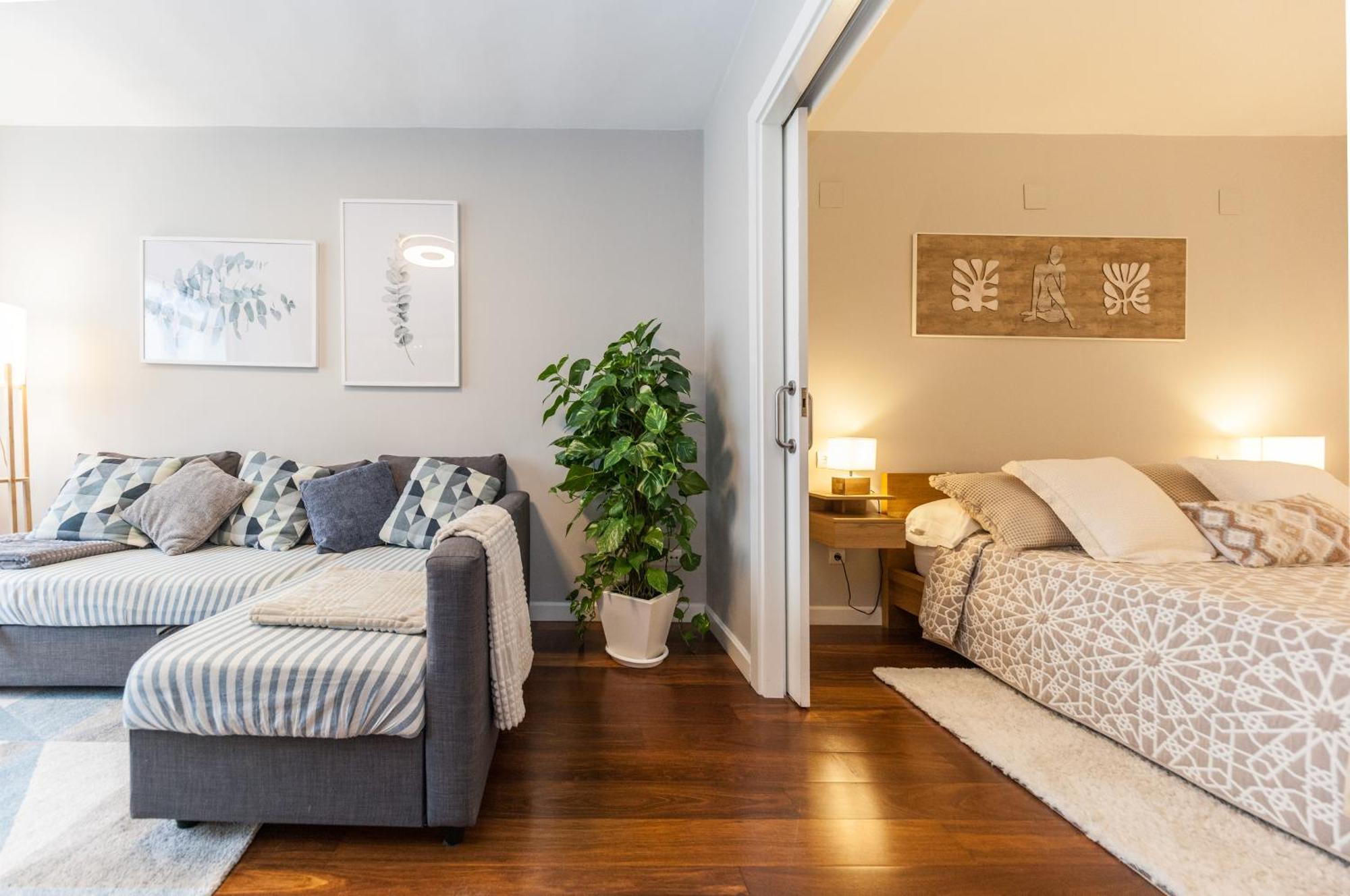 Apartamento El Espigon Gijón Dış mekan fotoğraf